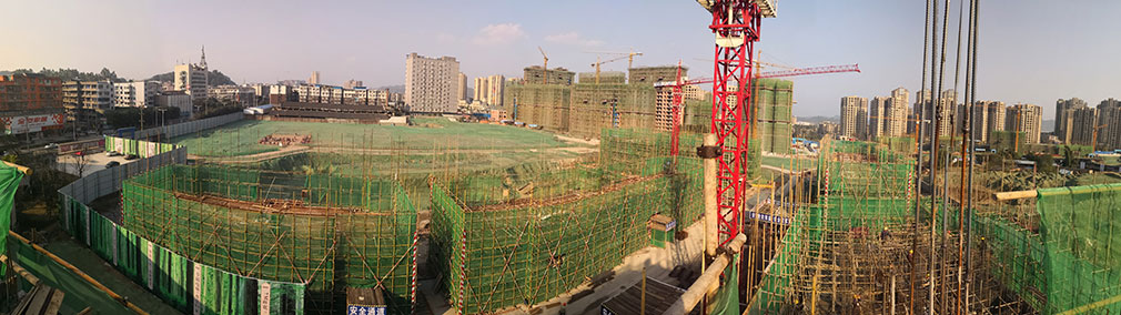 犍為銅雀臺-項目施工情況